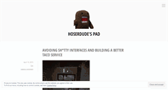 Desktop Screenshot of hoserdude.com